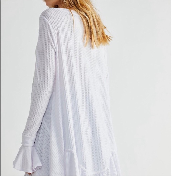 Free People White Olivia Henley Tunic - Picture 2 of 9